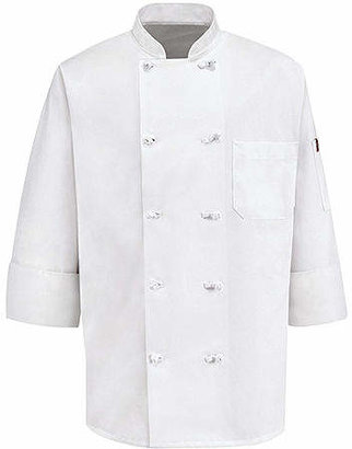 Chef Designs 0420 Ten Knot Button Executive Chef Coat