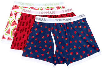 Topman Fruit 3 pack Underwear