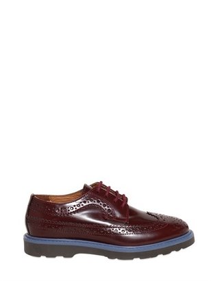 Paul Smith Junior - Leather Derby Lace-Up Shoes