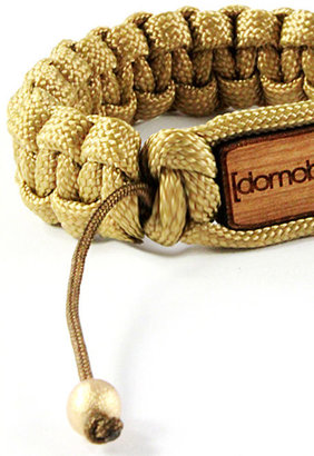 Domo Beads Paracord Braided Bracelet | Gold