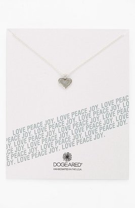 Dogeared 'Love Peace Joy' Boxed Pendant Necklace