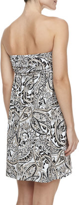 Carmen Marc Valvo Marrakech Imperial Printed Coverup