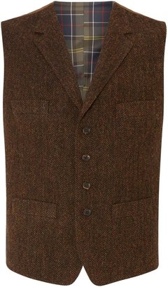Barbour Men's Textured regular fit waistcoat