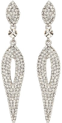 Mikey Oval long hanging earring