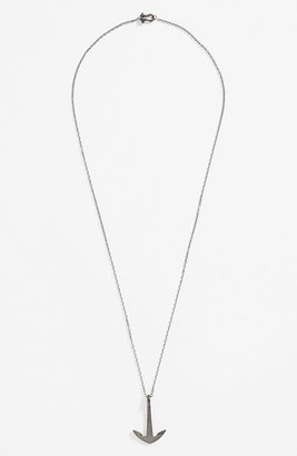 Miansai 'Noir' Anchor Pendant Necklace