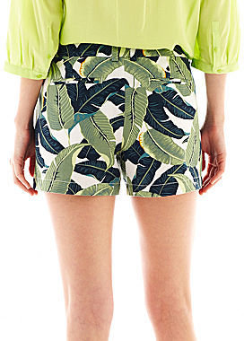 JCPenney jcp Twill Shorts