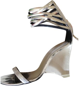 Barbara Bui Silver Sandals