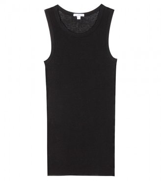 James Perse Cotton and cashmere tank top
