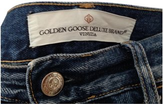 Golden Goose Blue Cotton Jeans