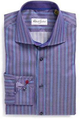 Robert Graham 'Joel' Regular Fit Stripe Dress Shirt