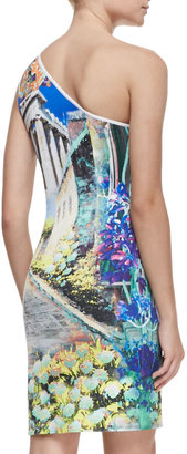 Athena Clover Canyon Garden of One-Shoulder Dress
