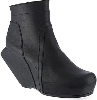Rick Owens Megaturbo wedge ankle boots