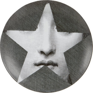 Fornasetti Face In Star" Plate