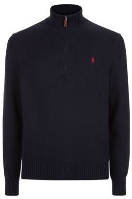 Polo Ralph Lauren Cotton Half-Zip Sweater