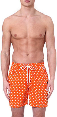 Ralph Lauren Hawaiian polka-dot swim shorts