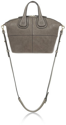 Givenchy Micro Nightingale bag in gray leather