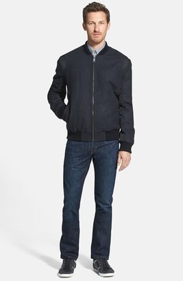 Marc New York 1609 Marc New York by Andrew Marc Marc New York 'Keane' Trim Fit Wool Blend Bomber Jacket (Online Only)