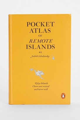 Urban Outfitters Pocket Atlas Of Remote Islands: Fifty Islands I Have Not Visited And Never Will By Judith Schalansky & Christine Lo