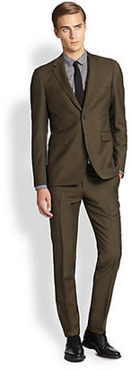 Burberry Sterling Wool/Mohair Slim-Fit Suit
