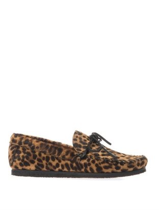 Isabel Marant Flavie calf-hair moccasin shoes