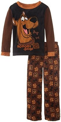 Komar Kids Little Boys' Scooby Doo Thermal Top Pajama Set