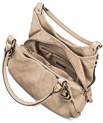 Merona Women's Timeless Collection Large Hobo Faux Leather Handbag