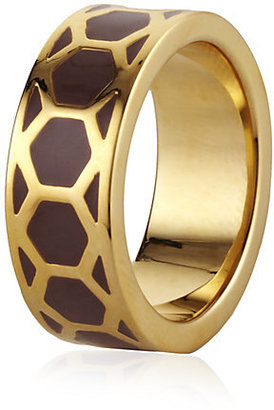 Astley Clarke Cappuccino Honeycomb Ring