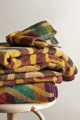 Anthropologie Fresco Towels Retro Gold Towel