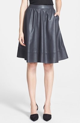 Search for Sanity Faux Leather A-Line Skirt