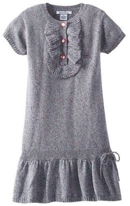 Hartstrings Sweater S/S Dress - Spacedye-2T