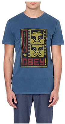 Obey Filmstrip cotton t-shirt - for Men
