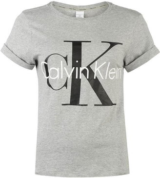 Calvin Klein Crew T Shirt Ladies