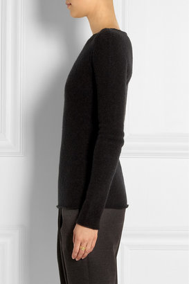 Agnona Cashmere and silk-blend bouclé sweater