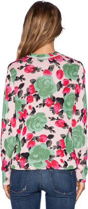 Marc by Marc Jacobs Jerrie Rose Printed Sweater
