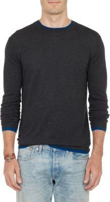 Barneys New York Layered Pullover Sweater
