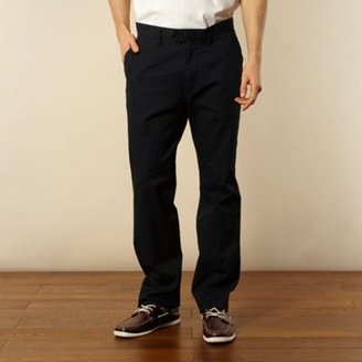 Nautica Big and tall navy casual trousers