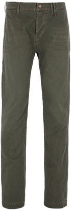 True Religion Steve Army Green Chino Trousers