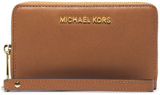 MICHAEL Michael Kors Specchio Jet Set Travel Large Flat Multifunction Wallet