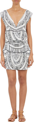 Twelfth St. By Cynthia Vincent by Cynthia Vincen Abstract-Print Sleeveless Romper