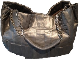 Elie Tahari Gold Leather Handbag