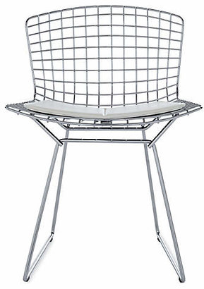 Design Within Reach Bertoia Side Chair with Vinyl Seat Pad