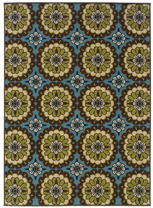 Sphinx Oriental Weavers Caspian Blue/Green Indoor/Outdoor Rug