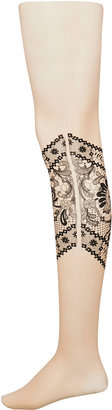 Forever New Tori Lace Print Tights
