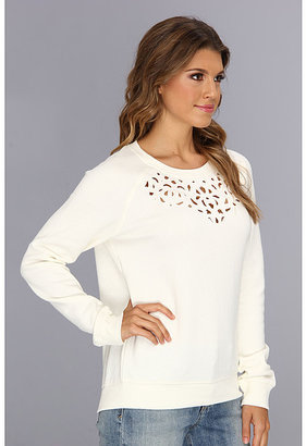 Juicy Couture Embellished Cut Out Pullover