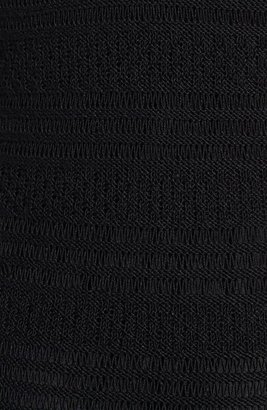 Cynthia Steffe Crochet Linen Blend Midi Dress