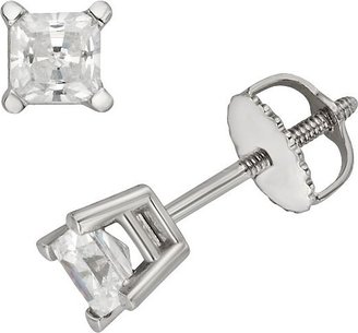 Unbranded 18k White Gold 1/2-ct. T.W. Ideal-Cut IGL Certified Diamond Stud Earrings