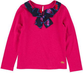 Little Marc Jacobs long-sleeved t-shirt with a bow