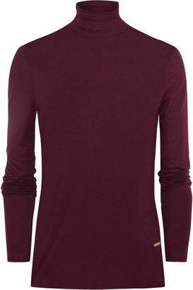 Tory Burch Miley stretch-jersey turtleneck top