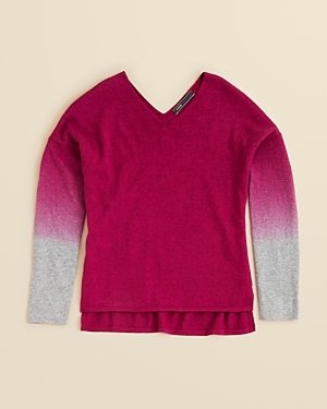 Vince Girls' Dip Dye Sweater - Sizes 4-6X