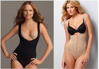 Flexees Firm Control Embroidered Body Briefer Retail $57.00
